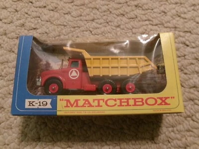 Matchbox-King Size-K 19-Scammel Tipper Truck-MIB - Image 1 of 4