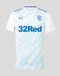 T-Shirt Rangers Uomo 23/24 Giocatori Match Day Allenamento Taglia XL.....NUOVA CON ETICHETTE - Foto 1 di 2