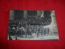 Rara Cartolina Fotografica Ascoli Piceno 1923 Manifestazione Militare Marche