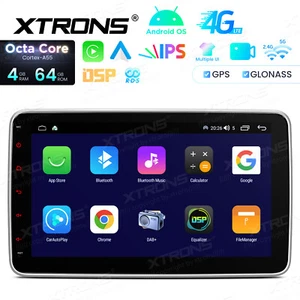 10,1" IPS Android 14 Doppel 2 DIN GPS Navi Autoradio 8Core 64GB LTE 4G Car Play - Bild 1 von 21