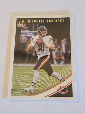 2018 Mitchell Trubisky Panini Donruss - Image 1 of 2
