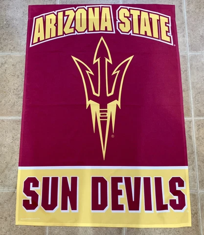 WinCraft Arizona State Sun Devils 28" x 40" Full Name House Flag Cover