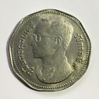 Thailand 5 Baht 2515 (1972) World Coin Rama IX Y# 98 Circulated L02-1
