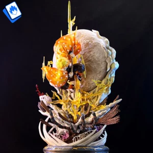 Action Figure Demon Slayer Zenitsu Agatsuma 50cm STATUA DA COLLEZIONE Anime - Picture 1 of 15