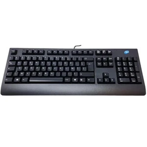 Lenovo 00XH699 USB Wired Keyboard French Azerty Layout Black Preferred Pro - Picture 1 of 5