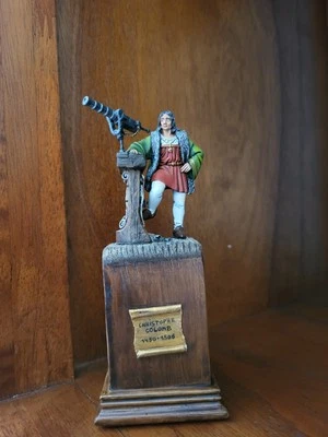 F.M Beneito/Christophe Colomb/54mm no 90mm Emi Pegaso Le Cimier Metal Modeles  - Photo 1/4