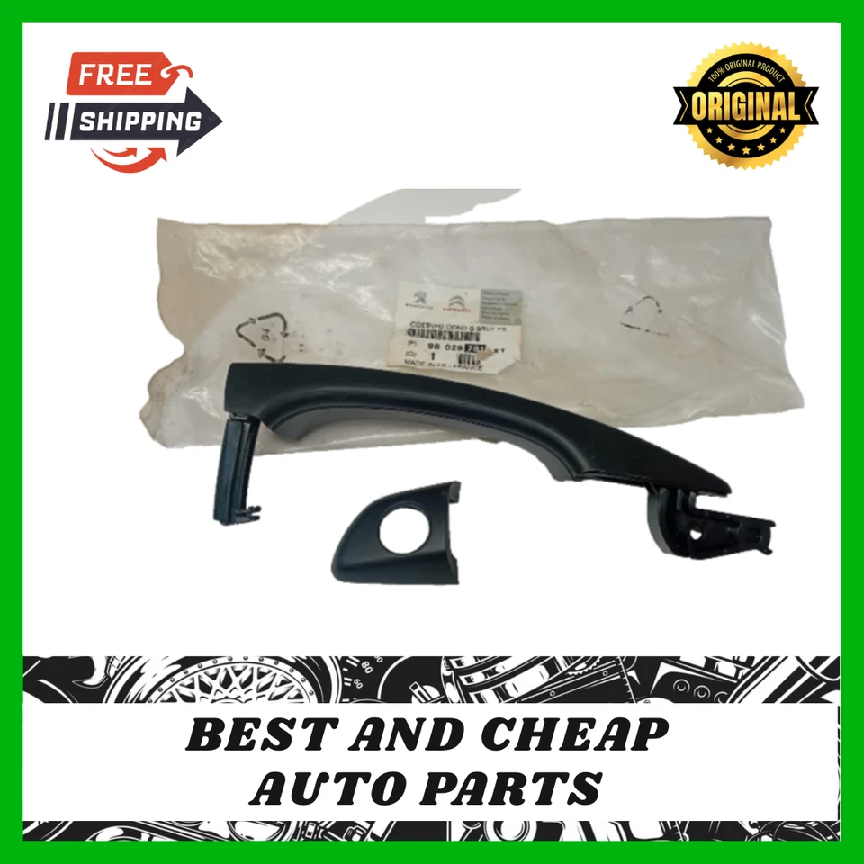 Maçaneta externa dianteira esquerda Peugeot 308 1.5 D 96KW 6M 5 OEM 98029781XT - Imagem 1 de 4