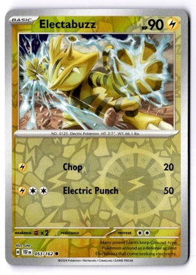 Electabuzz Reverse Holo Common SV05: Temporal Forces 053/162 NM - Image 1 of 2