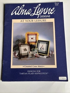 Alma Lynne At Your Leisure Designs For Tartan Hopscotch Cross Stitch Pattern - Picture 1 of 4