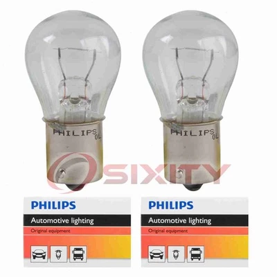 2 pc Philips Brake Light Bulbs for Plymouth Deluxe P15 Deluxe P15 Special yg - Image 1 of 4