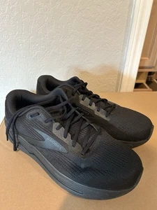 Brooks Ghost Max 2 Mens 13 Wide Shoes Running Black Sneaker Walking - Picture 1 of 6