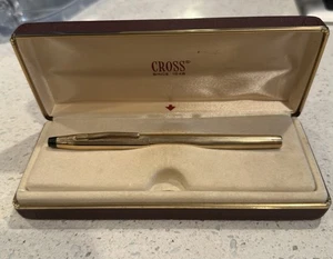 Cross 10k Gold Filled Century Classic Füllfederhalter massiv M 14k 585 - Bild 1 von 11