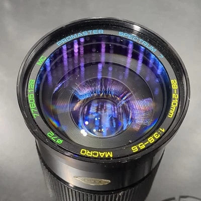 Promaster Spectrum 7 28-210mm F/4-5.6 MC Macro Zoom Lens For Nikon Mount Cameras - Image 1 of 4