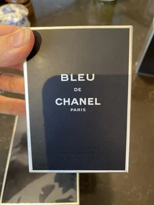 Chanel BLEU DE CHANEL Eau De Toilette Spray Perfume For Men, 50ml, NEW IN BOX - Picture 1 of 2
