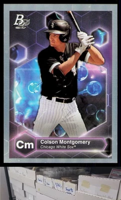 2022 Bowman Platinum #PE-4 Colson Montgomery Precious Elements - CA - Image 1 of 2