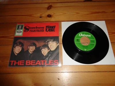 Beatles  Strawberry Fields+ Penny Lane Ger  Odeon EMI  Lennon Mc Cartney - Bild 1 von 2