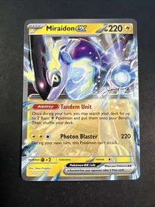 Miraidon Ex - Gold Foil Auto - Pokemon World Championships 2024 - Jesse Parker - Picture 1 of 3
