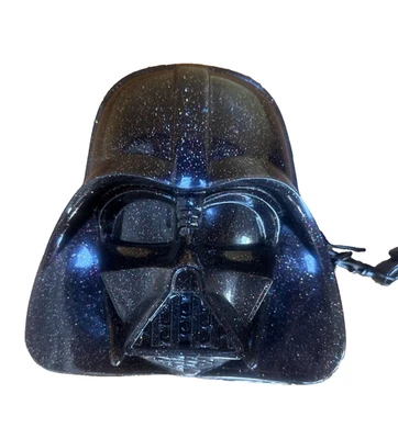 Loungefly STAR WARS Black Glitter Darth Vader Coin Purse/WRISTLET 2015 LE 600pcs - Image 1 of 4