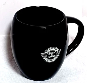 Restaurant Steak and Shake Stoneware Coffee Mug Black Large 16-20 oz. - Picture 1 of 3