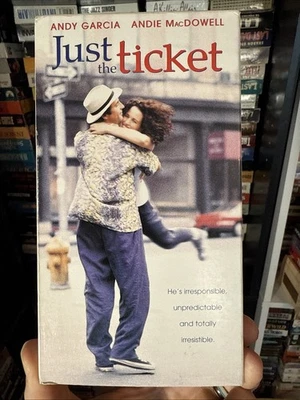 Just The Ticket 1998 VHS Rare Original Release NON RENTAL LIKE NEW  Foto 1 de 4