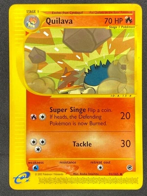 Pokémon Quilava 91/165 EX Expedition LP/NM - Image 1 of 2