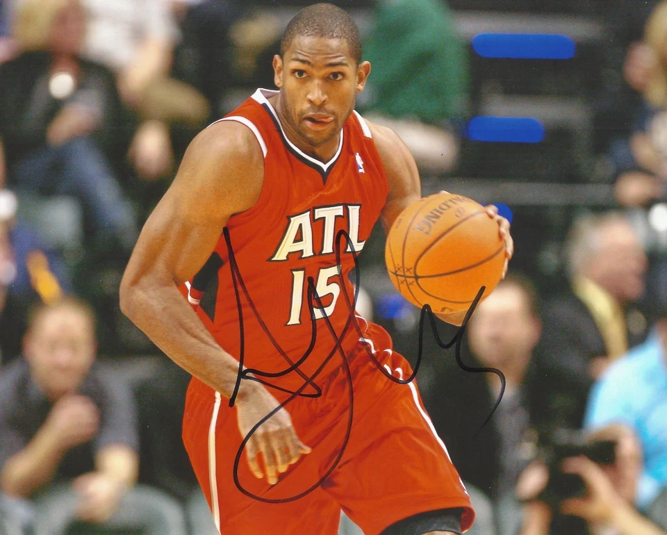 Foto firmada por Al Horford 8x10 Atlanta Hawks Foto 1 de 1