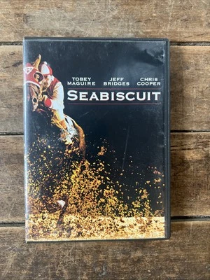 Seabiscuit -  DVD Movie - Starring Tobey Mcguire & Jeff Bridges - Image 1 of 3
