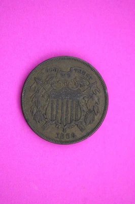 1869 BN Two 2 Cent Liberty Coin Eraly Type Guaranteed Authentic & Genuine 2418 - Image 1 of 3