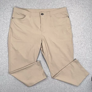Pantalón Public Rec Dealmaker 5 Bolsillos Para Hombre 44 x 30 (44x29) Arena Rendimiento Elástico - Imagen 1 de 12