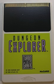 Dungeon Explorer TurboGrafx-16 HuCard Tested Working Authentic US