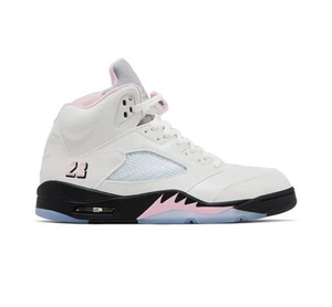 Nike Air Jordan 5 Retro Mediano Suave Rosa Talla 14 Para hombres HQ7978-102 ENVIADO - Imagen 1 de 5