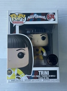 Funko Pop! Vinyl: Power Rangers - Trini #674 25 Years Exclusive New - Picture 1 of 4
