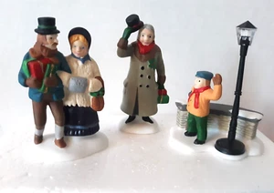 Dept. 56 "The Heritage Village Collection" A Christmas Carol Morning 3 Figurines - Picture 1 of 7