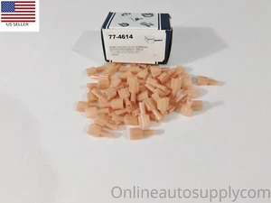 50 qty 22-18 Fully Insulated Nylon Male Terminal Quick Disconnects PRO Quality - Picture 1 of 1