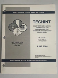 FM 2-22.401 Tactics, Techniques, Procedures for Tech Intelligence Ops Juni 2006 - Bild 1 von 2