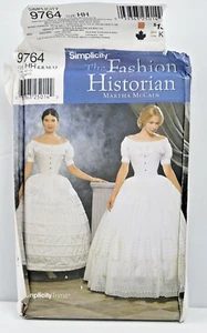 Simplicity #9764 Misses Crinoline/Hoopskirt & Petticoat Sewing Pattern Sz 6-12 - Picture 1 of 9