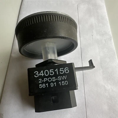 Interruptor de temperatura genuino para secadora Whirlpool con perilla 3405156 Foto 1 de 2