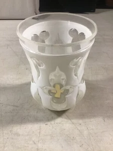 "Vidrio bohemio checo Biedermeier 1800-1850: blanco y transparente 5""" - Imagen 1 de 10