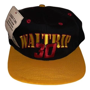 NWT Vintage 1990’s Winston Pennzoil Darrell Waltrip Logo 7 Snap Back Hat NOS - Picture 1 of 4