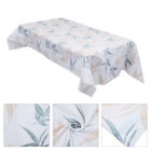 Pvc Printed Tablecloth Oil Proof Cloths Leave Wedding Decor