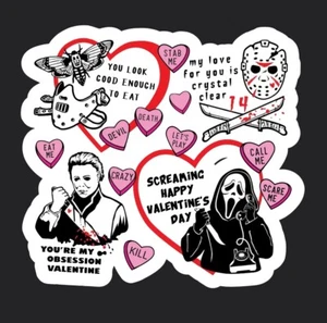 Pegatina del Día de San Valentín - muchos tamaños - se envía desde Pensilvania - Imagen 1 de 3