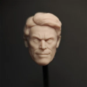 1/10 Scale The Green Goblin Willem Dafoe Head Sculpt Unpainted Fit 7"Neca Figure - Picture 1 of 3