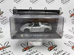 DIE CAST “ PORSCHE 918 SPYDER - 2013 " SUPERCARS 1/43 - Foto 1 di 2