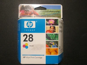 HP 28 Tri-color Inkjet Print Cartridge EXP 10/2006 - Picture 1 of 5