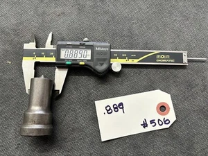 ROUND PUNCH ROPER WHITNEY DIACRO DI-ACRO CLEVELAND PRESS SIZE .889 #506 - Picture 1 of 1