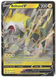 Bellektro Boltrund V - Fusionsangriff - 103/264 - Pokemon Karte - Englisch - Bild 1 von 1