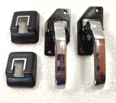 URSS 2x Manija Metalica De La Puerta LADA 2101 2107 NIVA 2121 Manija de puerta metálica Foto 1 de 4