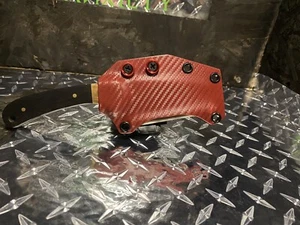 Buck 113 Horizontal Kydex Sheath W/ 400grit Diamond Rod (Knife Not Included!) - Picture 1 of 12