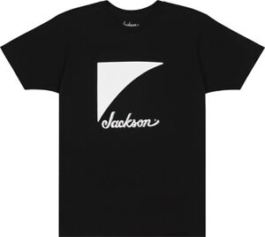 NEW - Jackson Fin Logo T-Shirt - BLACK, CHOOSE YOUR SIZE! #299-0899-XXX