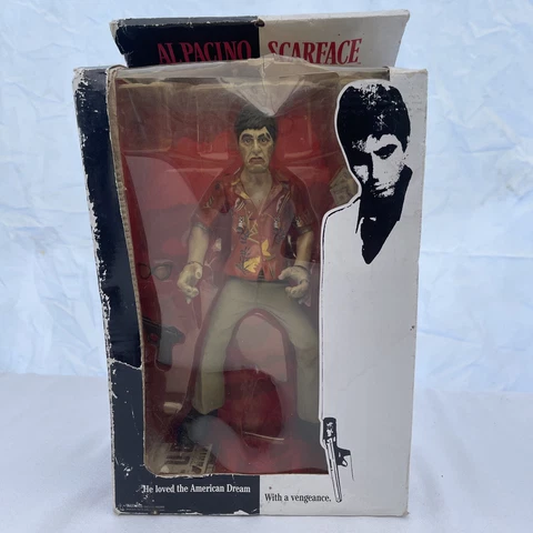 Scarface The Runner 10" Action Figure New NIB 2004 Mezco Toys Al Pacino Cover